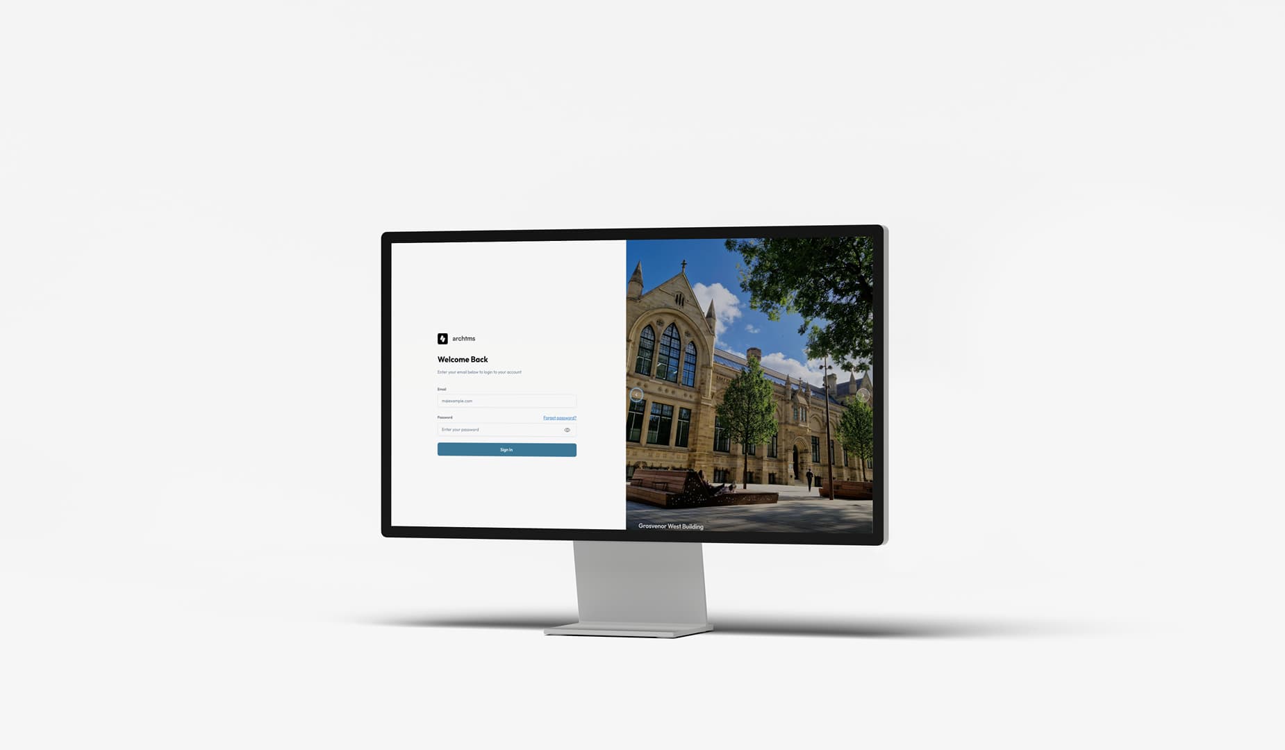 ArchTMS dashboard